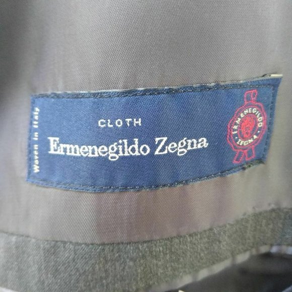 Ermenegildo Zegna Wool 2 Button Blazer Sz 46R - Picture 7 of 8